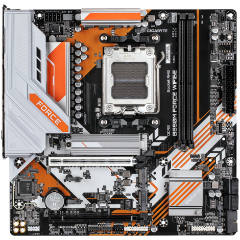 GIGABYTE B850M FORCE WIFI6E, AM5, 2xDDR5, WIFI6E, mATX