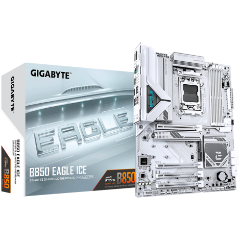 GIGABYTE B850 EAGLE ICE, AM5, 4x DDR5, ATX