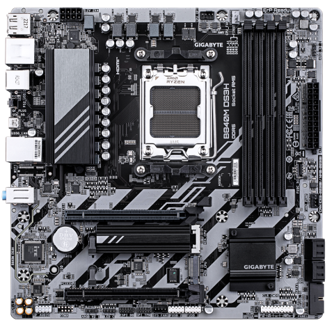GIGABYTE B840M DS3H, AM5, 4x DDR5, mATX