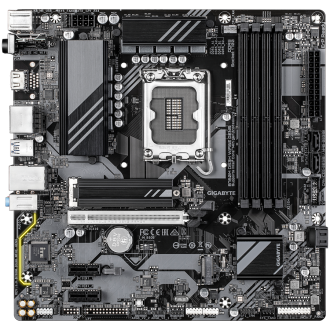 GIGABYTE B760M DS3H WF6E GEN5, s1700, 4x DDR5, mATX