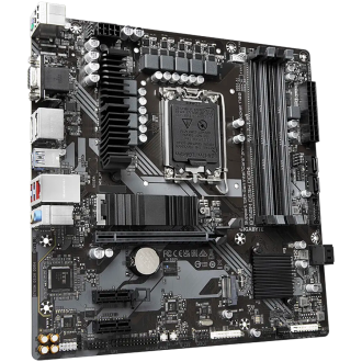 GIGABYTE Mainboard Desktop B760M DS3H DDR4 (LGA1700, 4x DDR4, 1xD-Sub, 1xHDMI, 2xDP, 2.5GLAN, 1x PCI Express x16 4.0, 2x PCI Exp