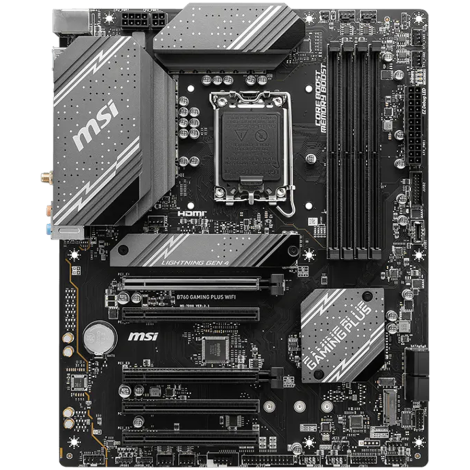 MSI MB B760 LGA 1700 4x DDR5 1x HDMI 1x DisplayPort 2x M.2 4xSATA ATX