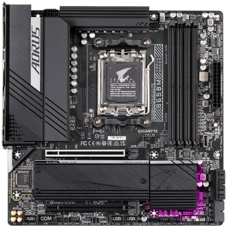 GIGABYTE B650M AORUS ELITE, AM5, 4x DDR5, mATX