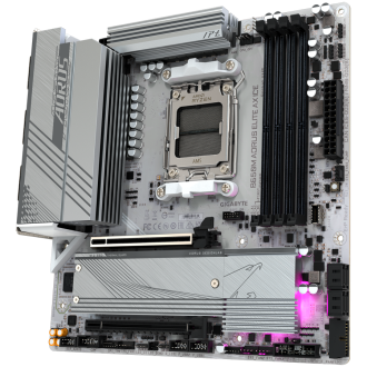 GIGABYTE B650M A ELITE AX ICE, AM5, 4x DDR5, mATX