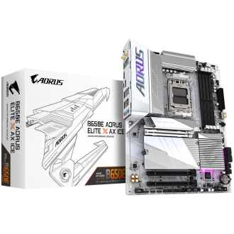 GIGABYTE B650E AORUS ELITE X AX ICE, AM5, 4x DDR5, WIFI6E, ATX