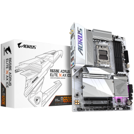 GIGABYTE B650E AORUS ELITE X AX ICE, AM5, 4x DDR5, WIFI6E, ATX