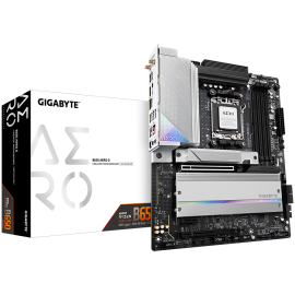 GIGABYTE Mainboard Desktop B650 AERO G (AM5, 4x DDR5 256GB, 1x PCI-E 4.0 x16x16, 1x PCI-E 4.0 x16x4, 1x PCI-E 3.0 x16x1, 1x M.2 