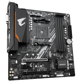 GIGABYTE MB AM4 B550 4 x DDR4 DIMM 1 x DVI-D port 1 x HDMI port 2 x M.2 4 x SATA Micro ATX