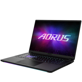 GIGABYTE Notebook AORUS MASTER 16, WQXGA, 240Hz, OLED, AMD Ryzen 9 9955HX3D, 32GB DDR5 5600, NVIDIA GeForce RTX 5070 Ti GDDR7 12