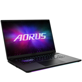 GIGABYTE Notebook AORUS MASTER 16, WQXGA, 240Hz, OLED, AMD Ryzen 9 9955HX3D, 32GB DDR5 5600, NVIDIA GeForce RTX 5070 Ti GDDR7 12