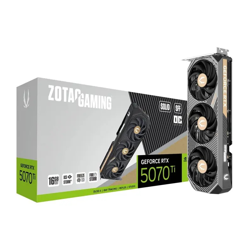 Grafička ZOTAC GeForce® RTX 5070TI 16GB Solid SFF OC