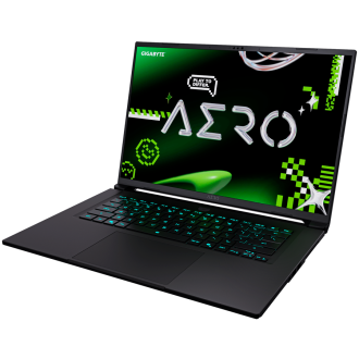 GIGABYTE Notebook AERO X16, 16" (1920x1200, 165Hz) WUXGA, IPS, AMD Ryzen AI 7 350, 16GB (1x16GB) DDR5 5600, NVIDIA RTX 5050 GDDR