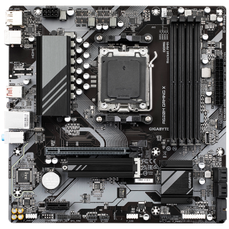 GIGABYTE MB AM5, A620, 4xDDR5, DP + HDMI, 1xPCIe x16, 1xPCIe x1, 1xM.2, 4xSATA, GbE LAN, mATX