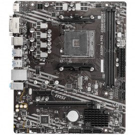 MSI Main Board Desktop A520M-A PRO (A520, AM4, 2xDDR4, 1x PCI-E 3.0 x16 slot,1x M.2 slot,4x USB 3.2 Gen1,2x USB 2.0,1x HDMI,1x D