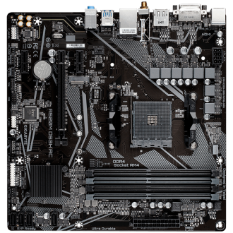GIGABYTE A520M DS3H AC, Socket AM4, 4x DDR4, WiFi, mATX