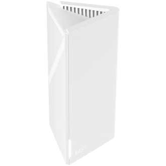 MSI MRBE50- 2PK Roamii BE Lite Mesh System, Quad Core 1.5GHz, 2.4GHz / 5GHz, WPA-PSK / WPA2-PSK / WPA3-PSK, MLO, MU-MIMO, OFDMA,