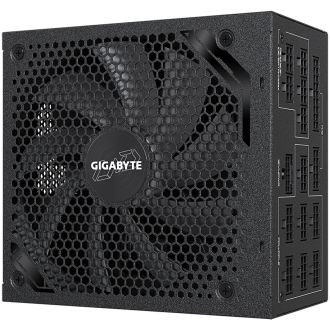 GIGABYTE UD1300GM Power Supply 1300W, PCIe Gen5 16Pin x 1 600W, Modular, 80 PLUS Gold, Japanese capacitors, 140mm fan, EU plug
