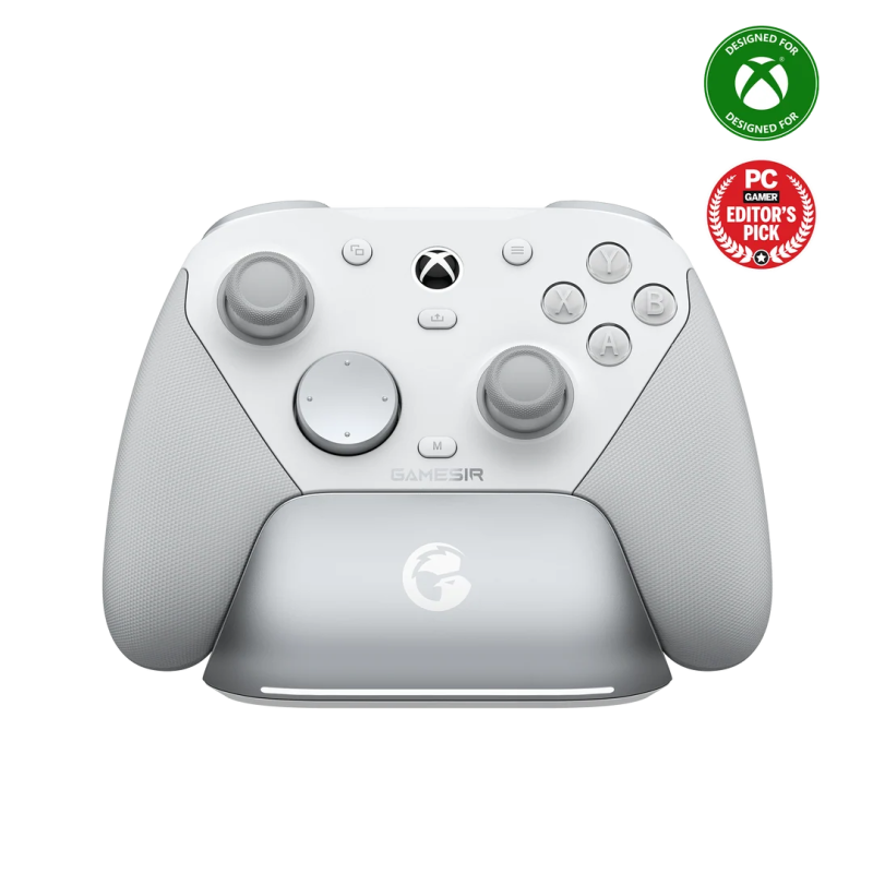 GAMESIR G7 Pro Tri-Mode Wired Controller for XBox, Mech White